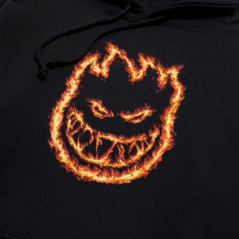 Spitfire Charred Remains Hoodie - Black