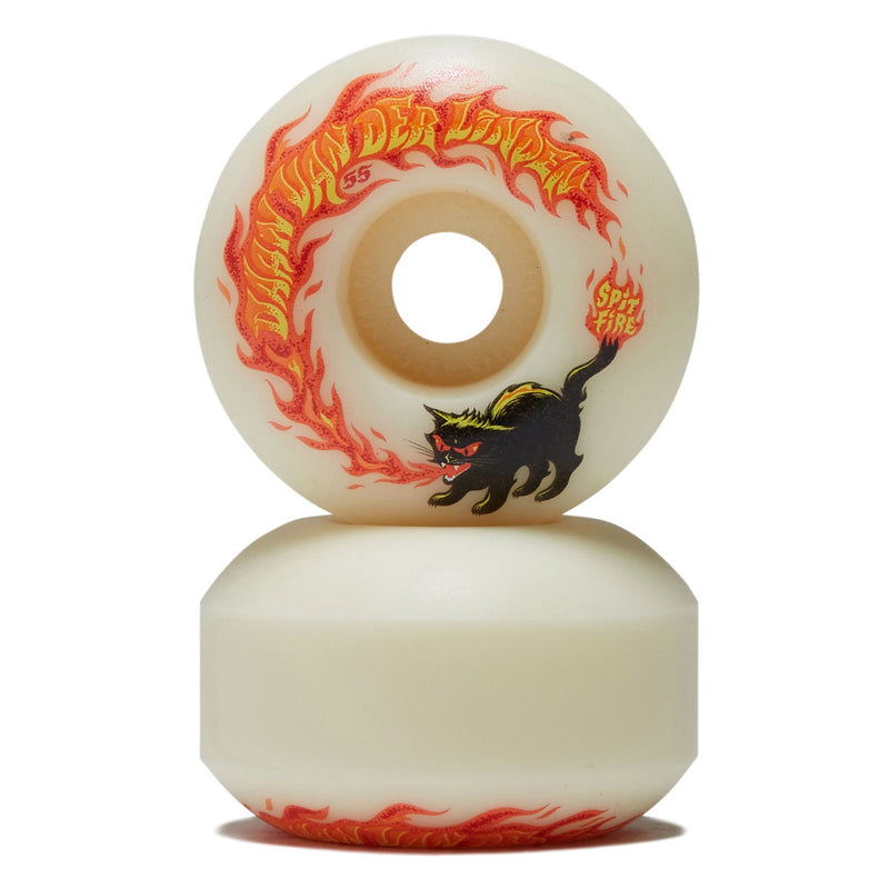 Spitfire Daan Pyrocat F4 99 Classic Skateboard Wheels - Natural - 55mm