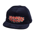 Spitfire Demon Script Hat - Navy/Red