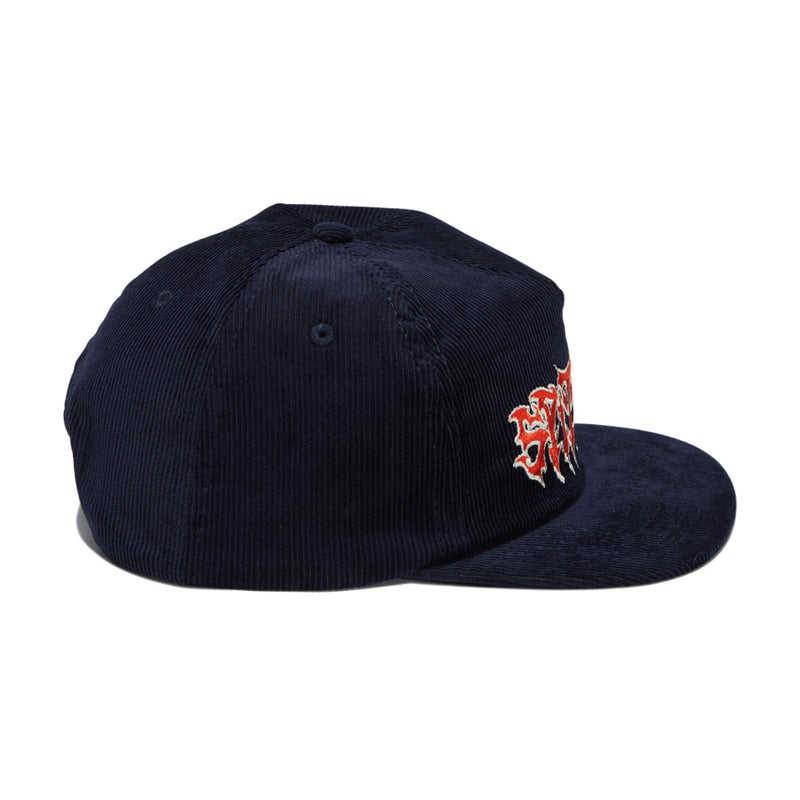 Spitfire Demon Script Hat - Navy/Red