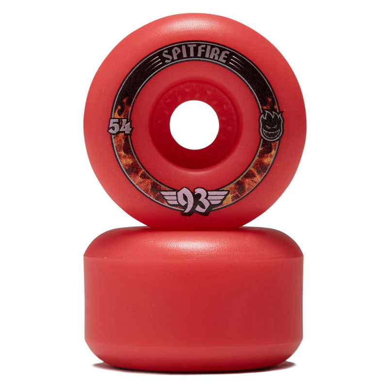 Spitfire F4 93d Radial Skateboard Wheels - Pink - 54mm