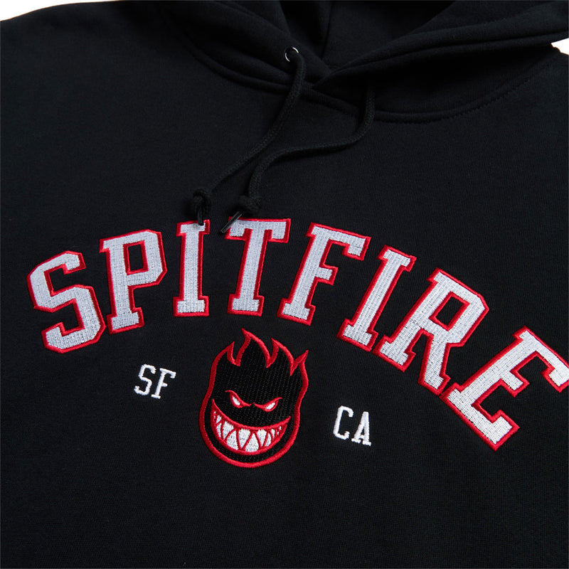 Spitfire Team Bighead Hoodie - Black/Red/White
