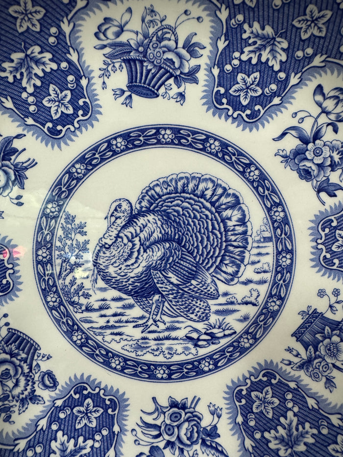 Spode Festival Blue Individual Pasta Bowl (3 AVAILABLE—PRICED INDIVIDUALLY AT $45 EACH)