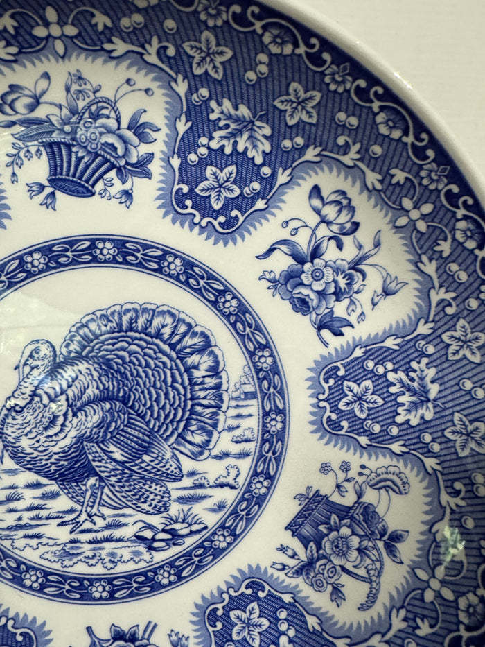 Spode Festival Blue Individual Pasta Bowl (3 AVAILABLE—PRICED INDIVIDUALLY AT $45 EACH)