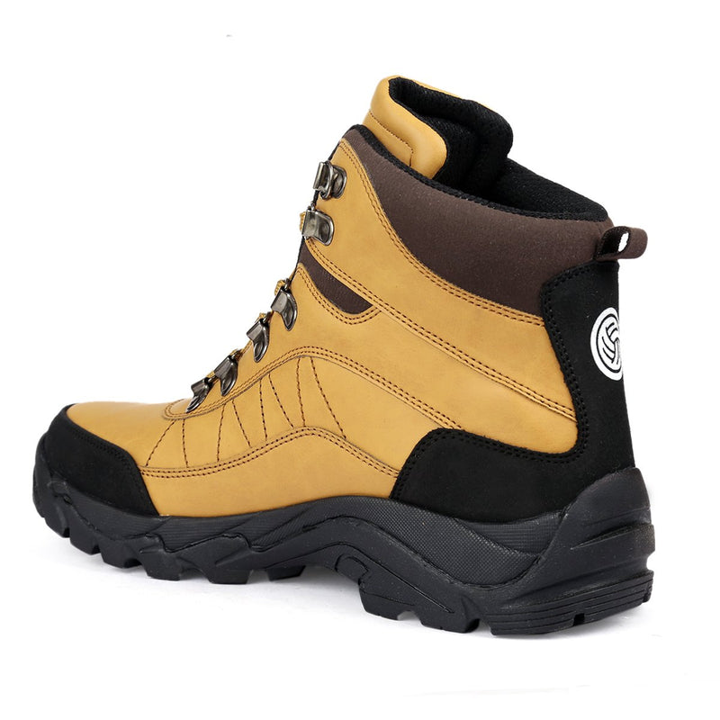 men snow boots, waterproof boots, high top ankle boots