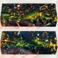 Stabilized box elder burl wood block