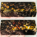 Stabilized box elder burl wood block