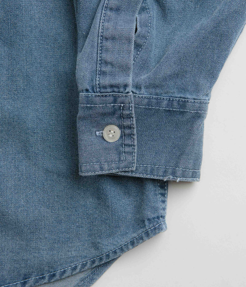 Stan Ray Chambray Shirt in Mid Wash Denim