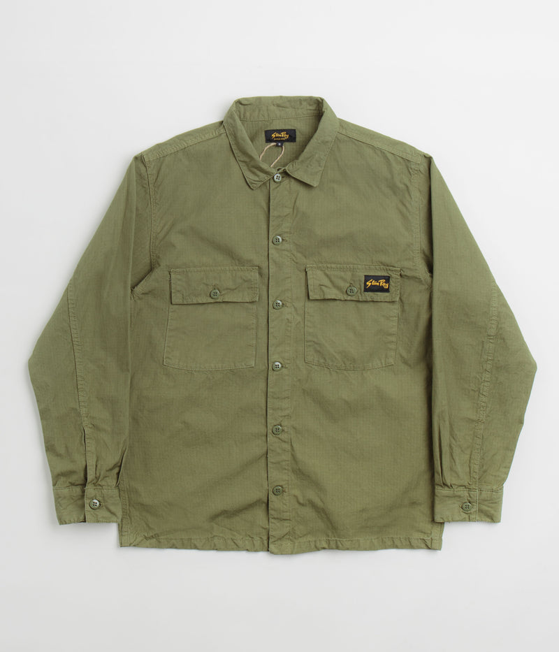 Stan Ray CPO Shirt in Olive Ripstop