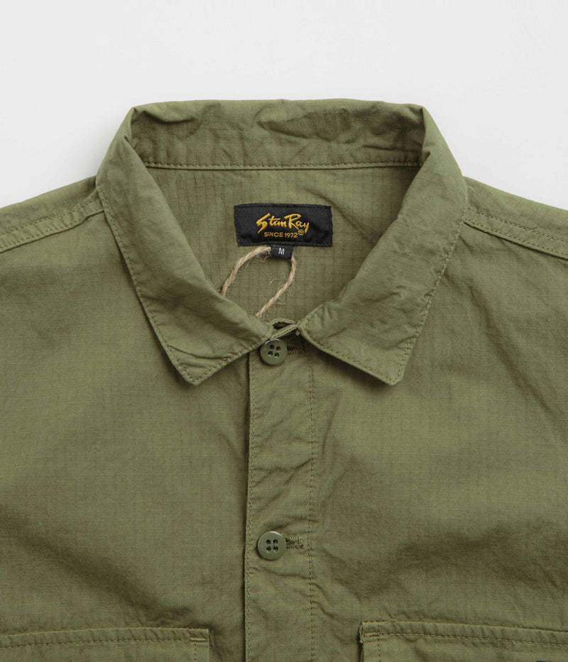 Stan Ray CPO Shirt in Olive Ripstop