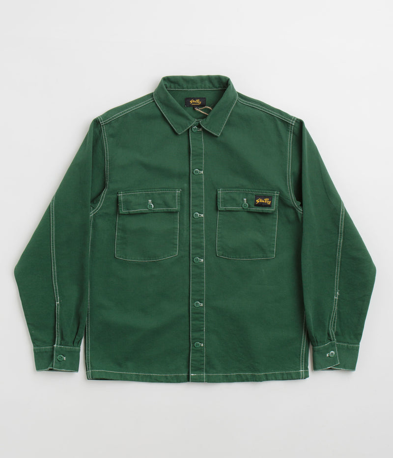 Stan Ray CPO Shirt in Racing Green Bedford Cord