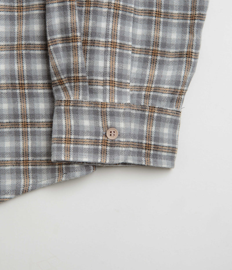 Stan Ray Flannel Shirt in Grey Plaid
