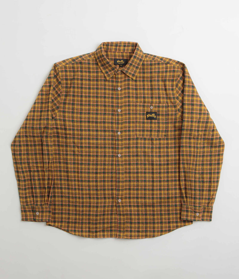 Stan Ray Flannel Shirt in Orange Plaid
