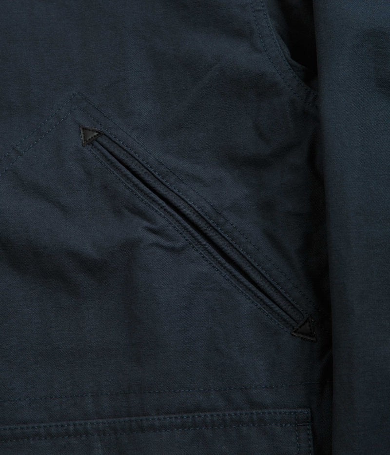 Stan Ray Hunters Jacket in Navy Half Panama