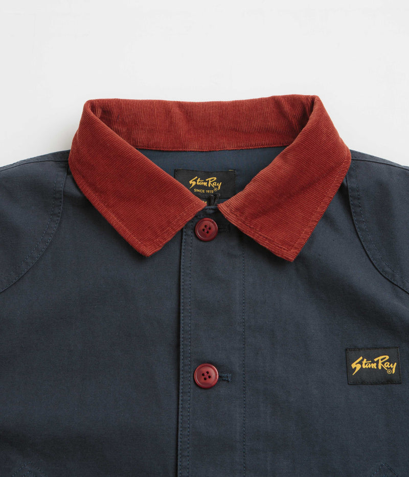 Stan Ray Hunters Jacket in Navy Half Panama