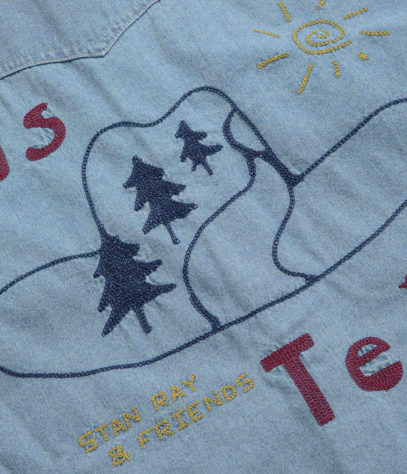 Stan Ray Western Shirt in Stonewashed