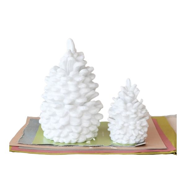 Stoneware Bisque Pinecone