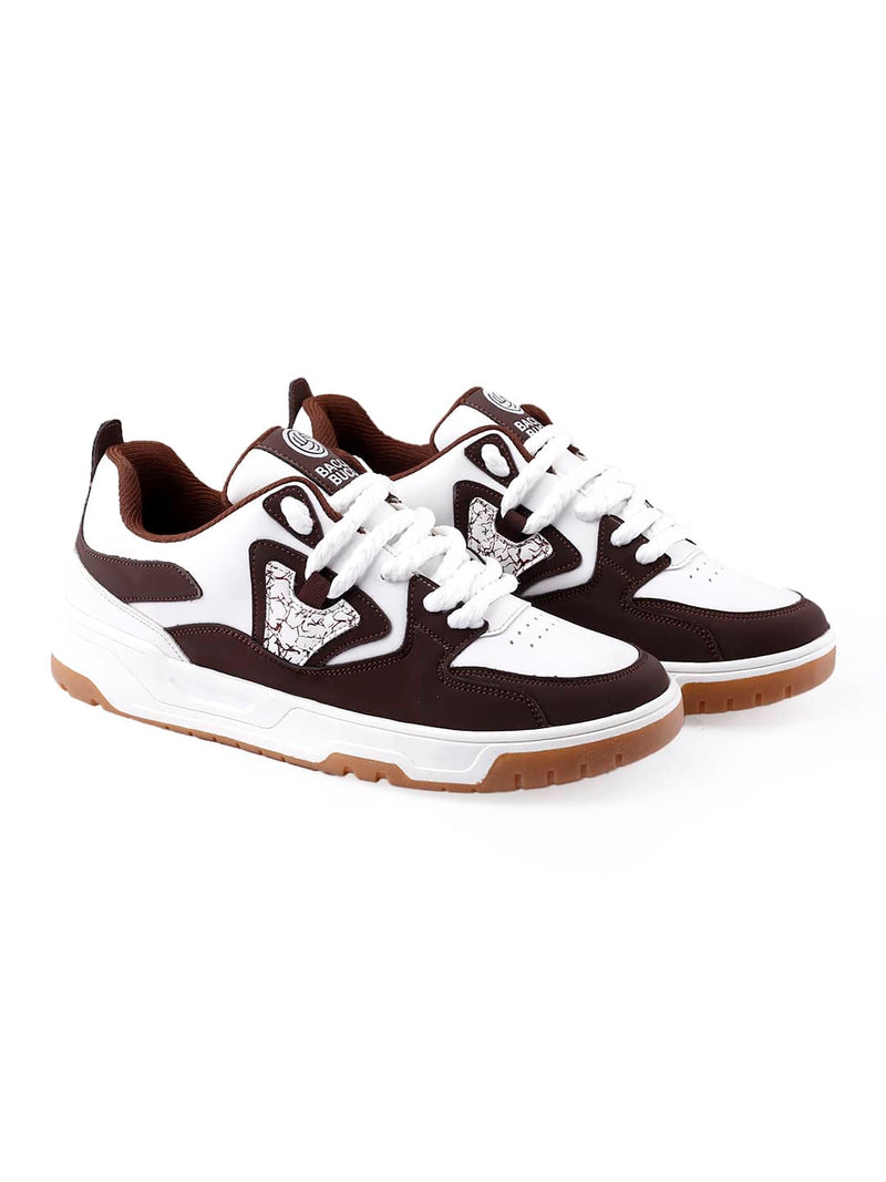 Bacca Bucci Stride Eclipse: Low-Top Flat-Sole Sneakers with Signature Thick Round Laces