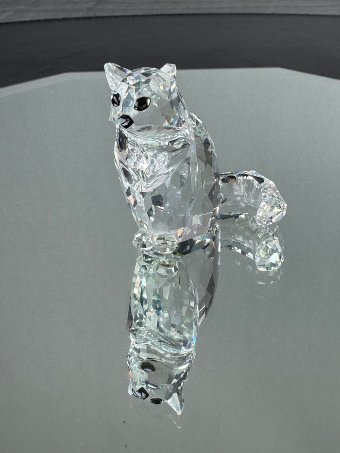 Swarovski Crystal Sitting Cat Figurine