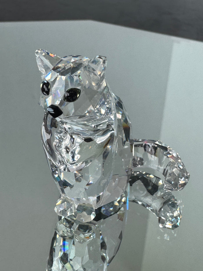 Swarovski Crystal Sitting Cat Figurine