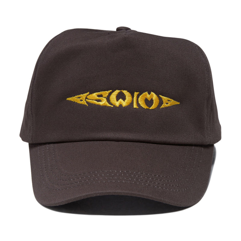 Swim Tribal 5 Panel Hat - Black