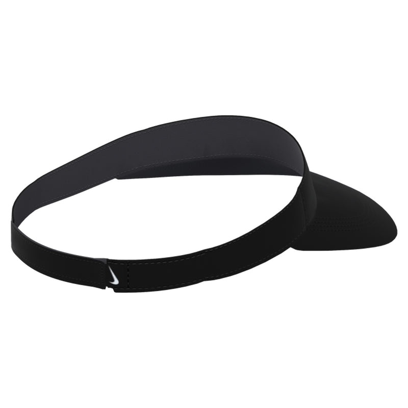 Swoosh Ace Visor in Black/Anthracite/White