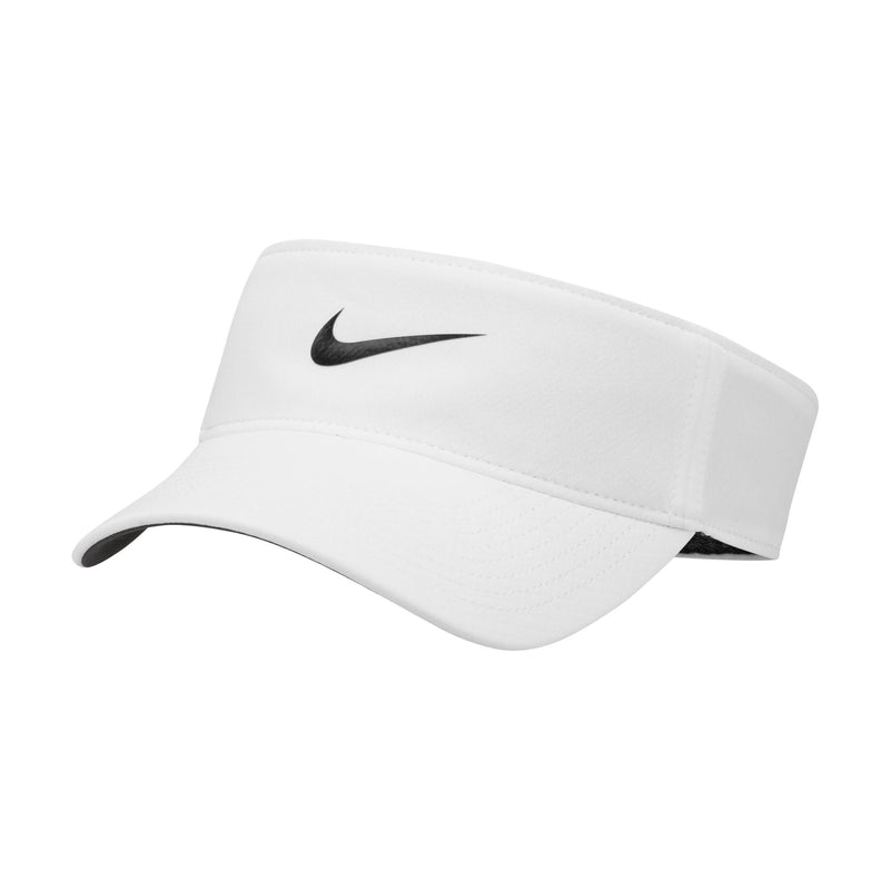 Swoosh Ace Visor in White/Anthracite/Black