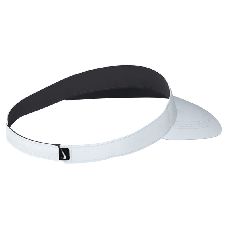 Swoosh Ace Visor in White/Anthracite/Black