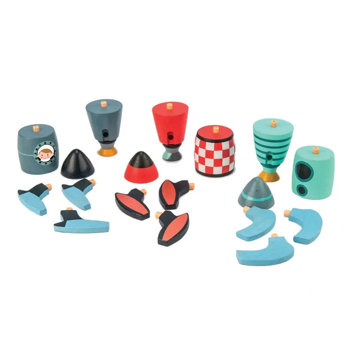 Tender Leaf Toys - Rocket Construction-Tender Leaf Toys-treehaus