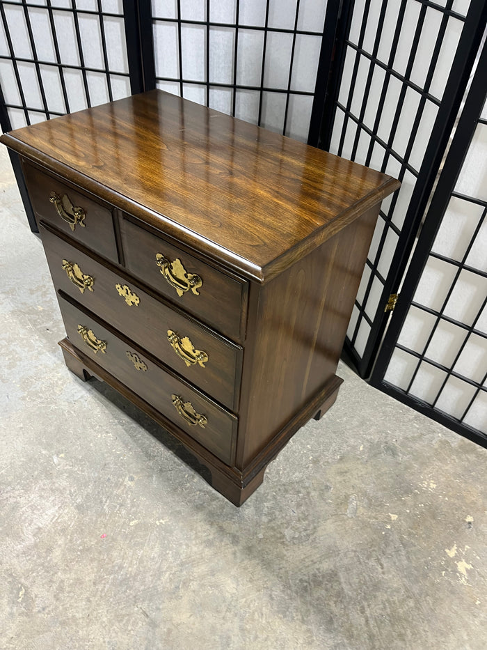 Three Drawer Nightstand, Unbranded