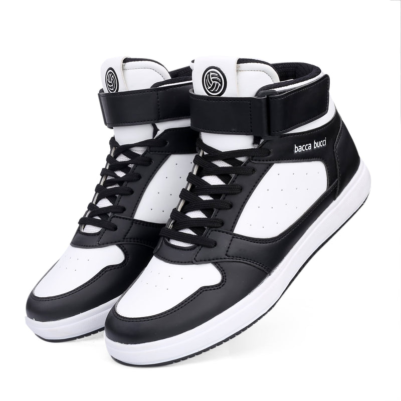 BLACK WHITE SHOE SNEAKERS