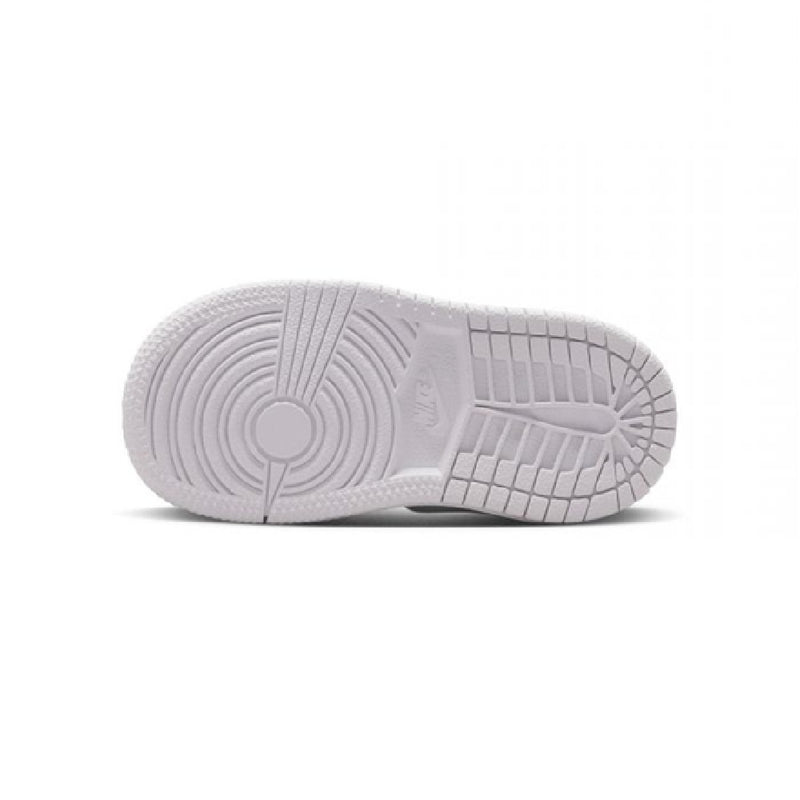 Toddler's Jordan 1 Mid SE BT White/Field Silver-White-White (IR2316 100)