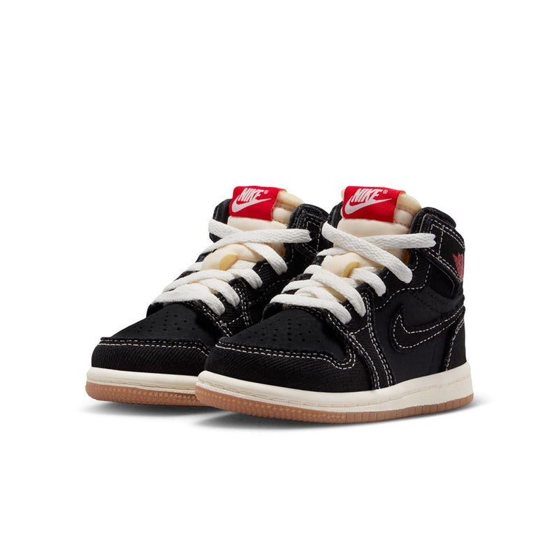 Toddler's Jordan 1 Retro High OG FC Black/Sail-Gum Med Brown (II9925 001)