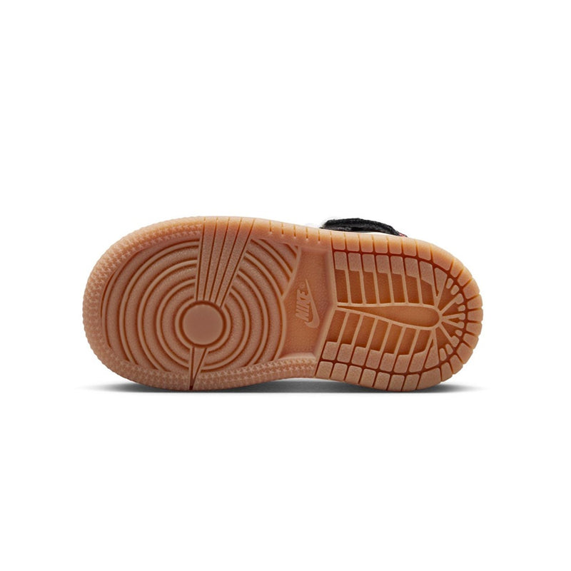 Toddler's Jordan 1 Retro High OG FC Black/Sail-Gum Med Brown (II9925 001)
