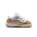 Toddler's Jordan 11 Retro Low "Mother's Day" White/MTLC Gold (645107 102)