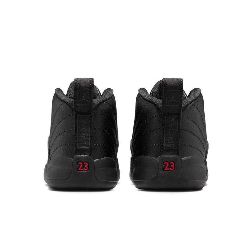 Toddler's Jordan 12 Retro "Bloodline" Black/Varsity Red (850000 003)