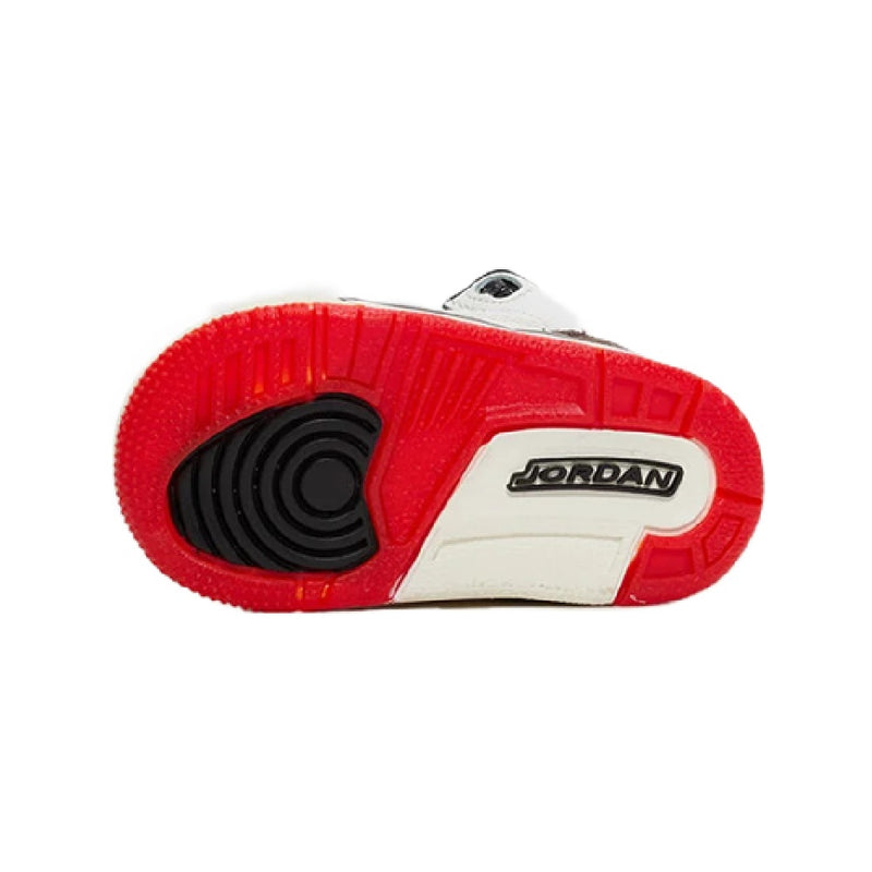 Toddler's Jordan 3 Retro "World's Best Dad" Sail/Blk-Uni Red (DM0968 103)