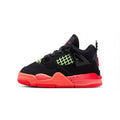 Toddler's Jordan 4 Retro Black/Infrared 23-Bright Mango (II1270 001)