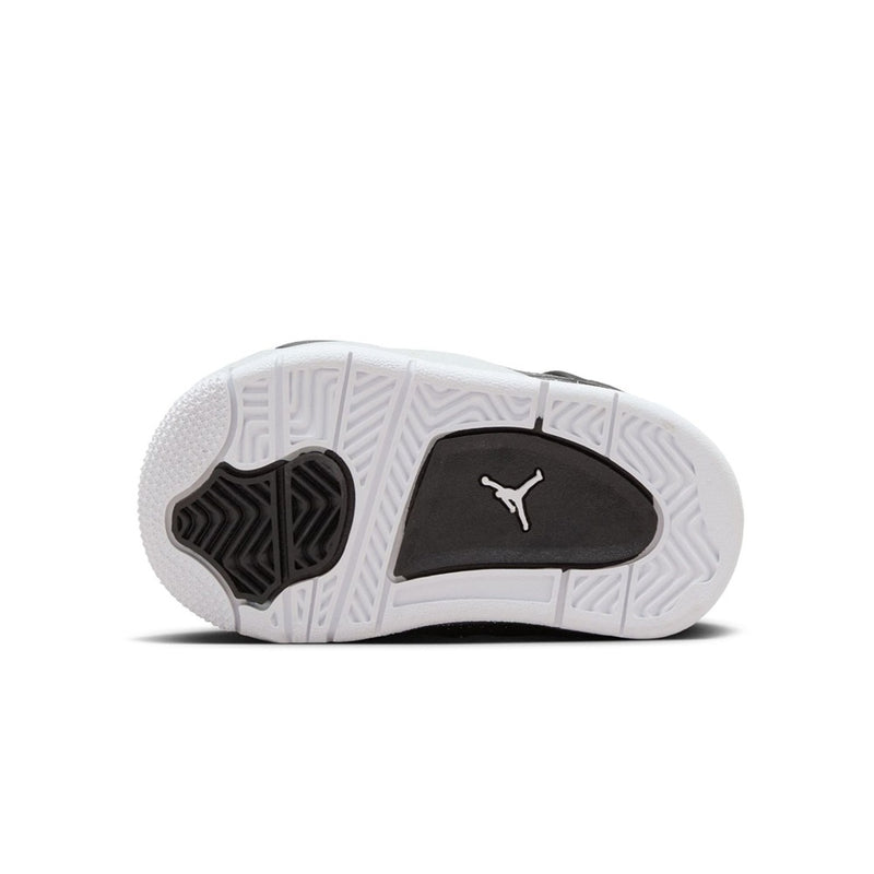 Toddler's Jordan 4 Retro "Fear" Black/White-Anthracite-Black (FV4538 002)