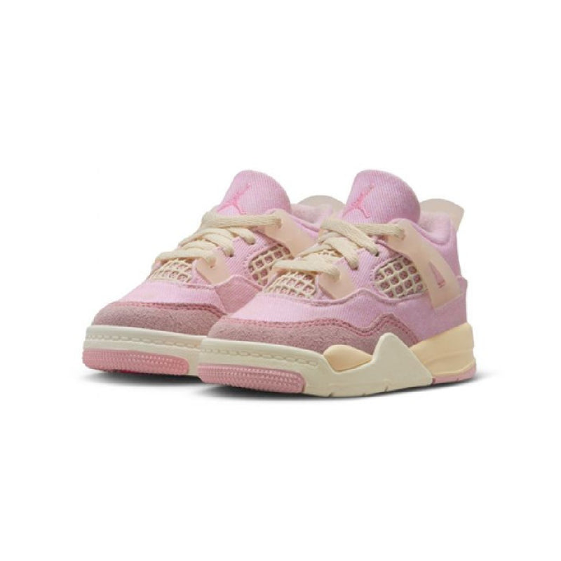 Toddler's Jordan 4 Retro Tex Pearl Pink/Iced Carmine (IB6714 600)