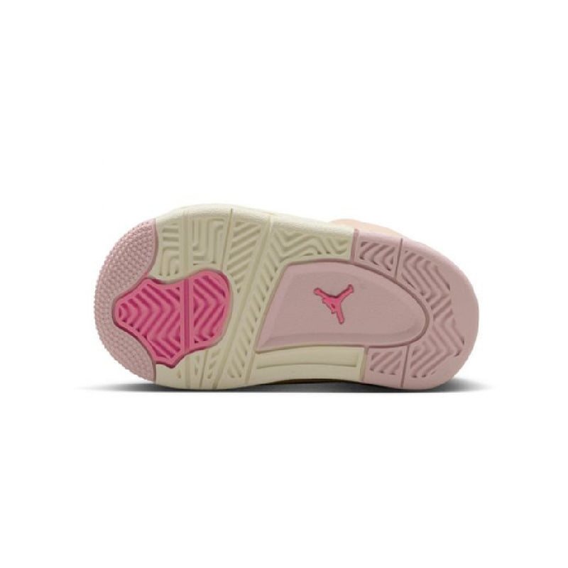Toddler's Jordan 4 Retro Tex Pearl Pink/Iced Carmine (IB6714 600)