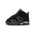 Toddler's Jordan 6 Retro BT "Cap and Gown" Blk/Ref Sil-Blk (IR2296 010)