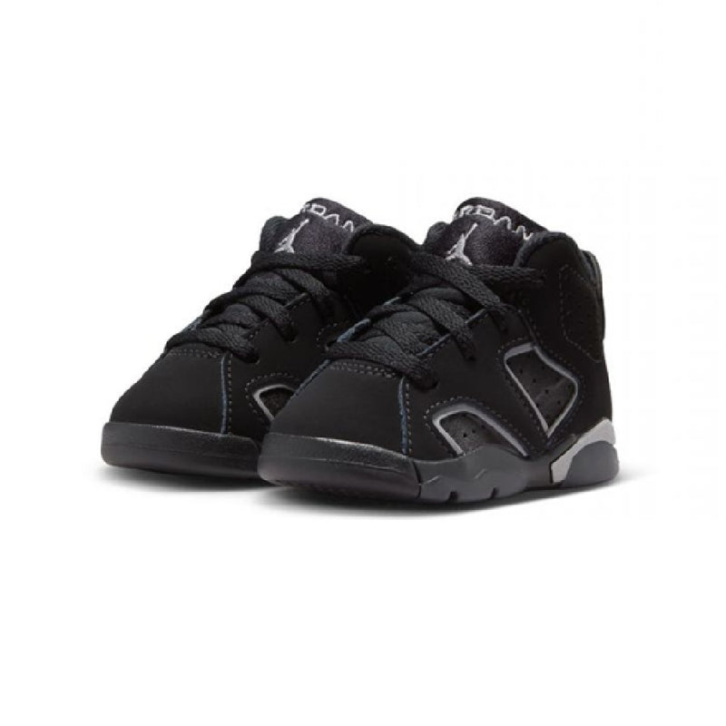 Toddler's Jordan 6 Retro BT "Cap and Gown" Blk/Ref Sil-Blk (IR2296 010)
