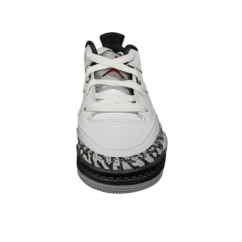 Toddler's Jordan Son of Mars “White Cement” Wht/Gym Red-Blk (IR0530 101)