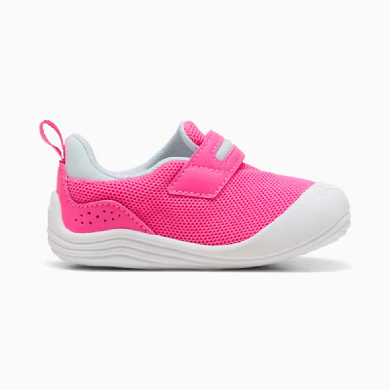 Toddler's Puma Kitten Mesh V Inf Fluro Pink Pes-Sea Glass (402864 03)