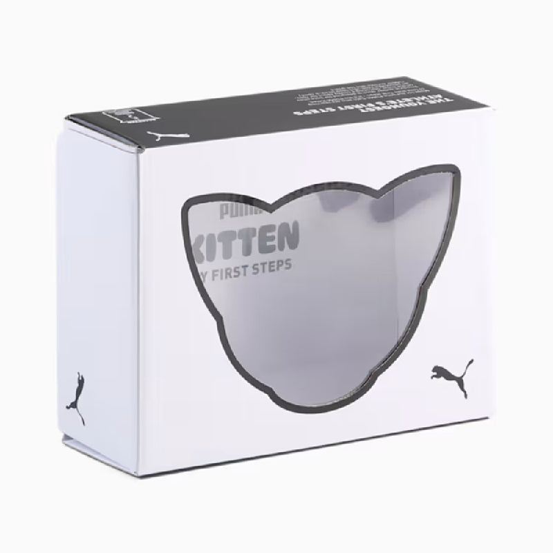 Toddler's Puma Kitten Mesh V Inf Fluro Pink Pes-Sea Glass (402864 03)