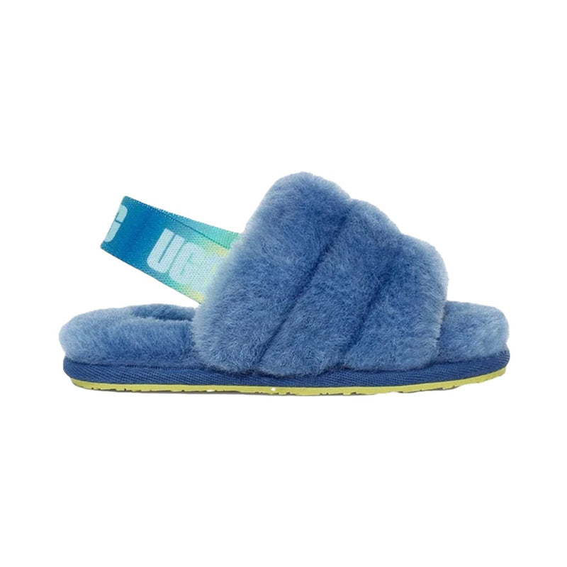 Toddler's UGG Fluff Yeah Slide Mystic Blue Gradient (1120032T-MBGT)