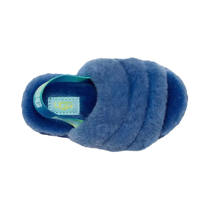 Toddler's UGG Fluff Yeah Slide Mystic Blue Gradient (1120032T-MBGT)
