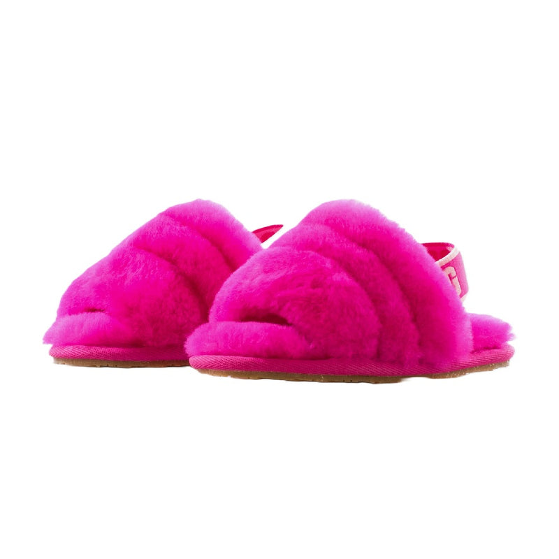 Toddler's UGG Fluff Yeah Slide Rock Rose (1098579T-RCR)