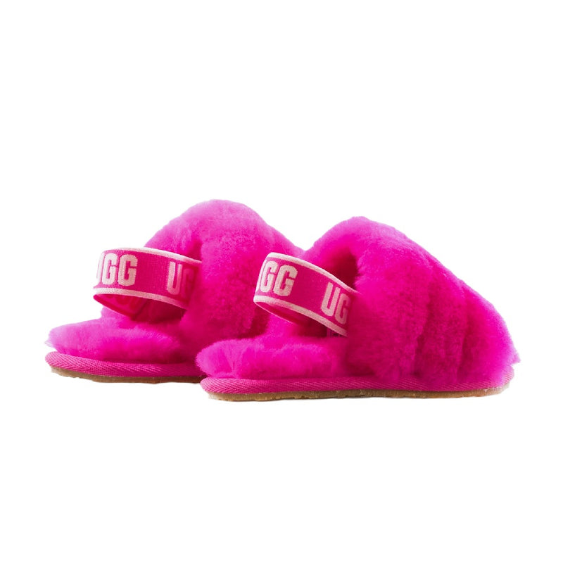 Toddler's UGG Fluff Yeah Slide Rock Rose (1098579T-RCR)
